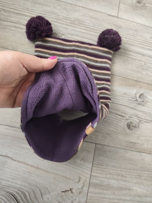 Czapka kominiarka zimowa ciepła r. 3-5 lat