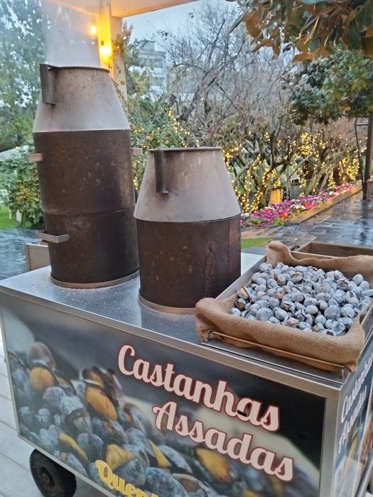 Castanhas assadas