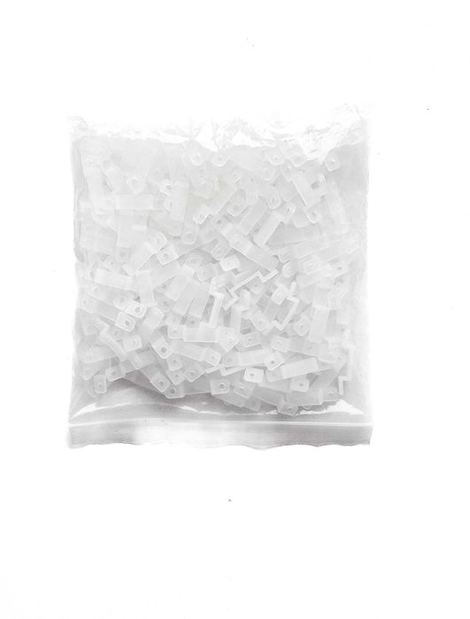 Braçadeira fita tira LED 1cm