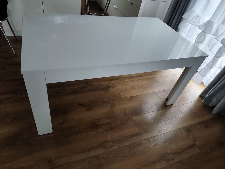 Stół biały połysk rozkładany