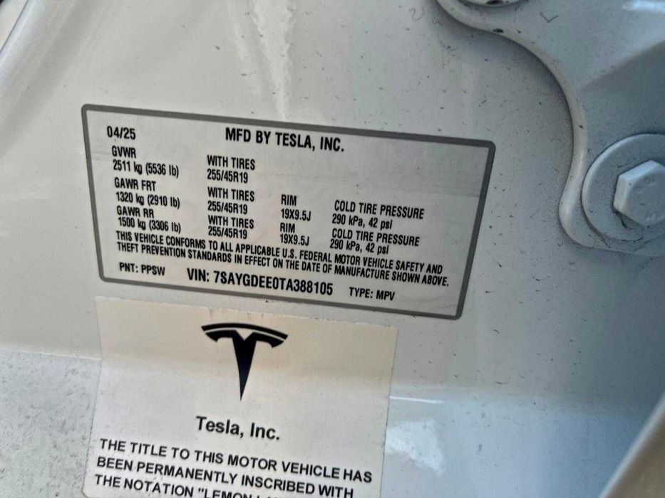 2026 Tesla Model Y Long Range Dual Motor