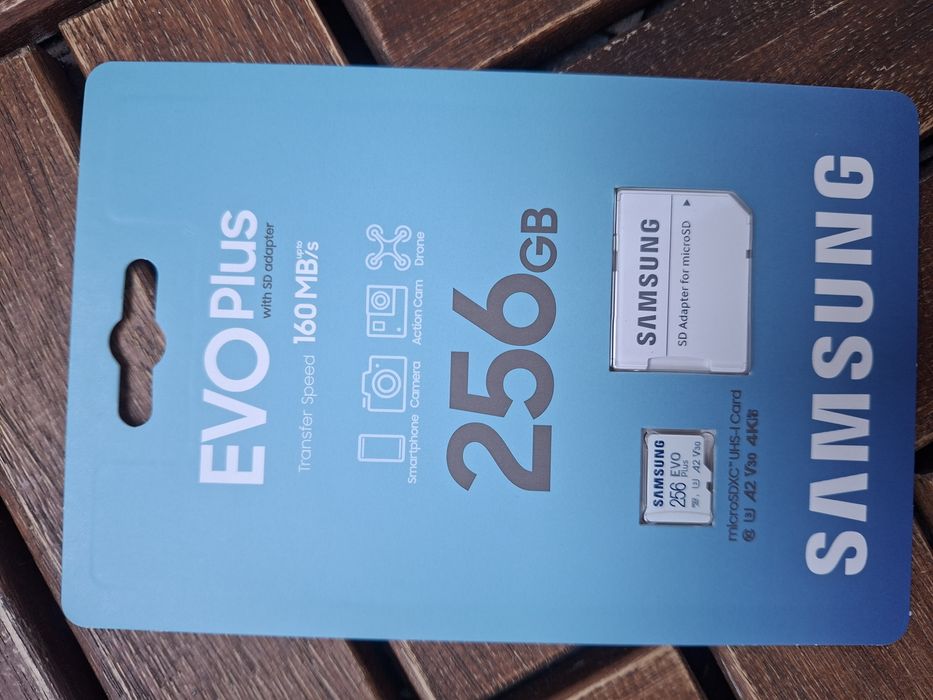 Samsung EVO Plus microSD 256gb