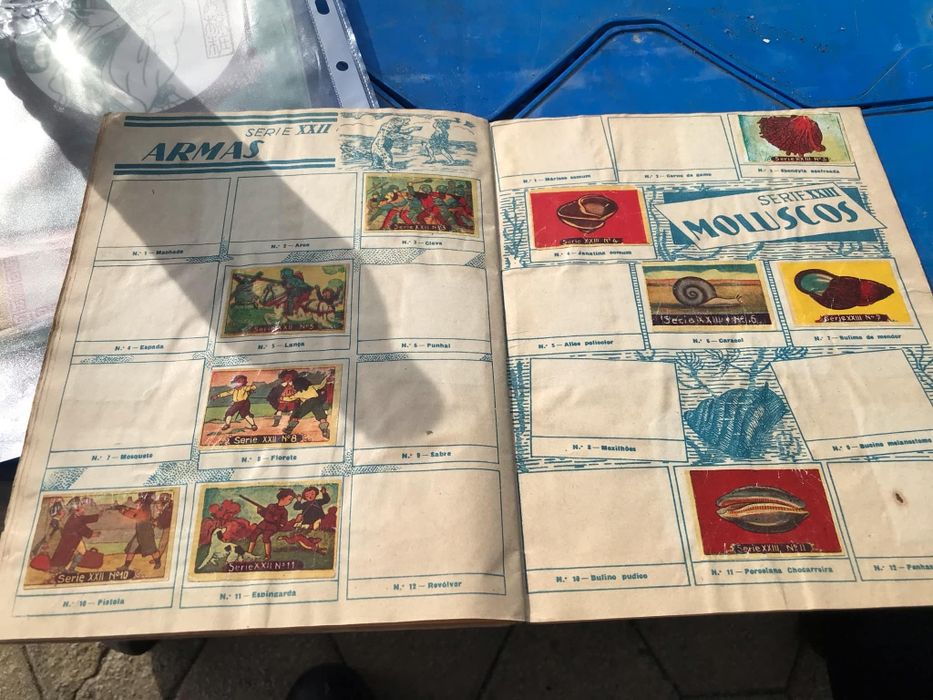 Anos 30 muito rara caderneta incompleta dos caramelos a holandesa