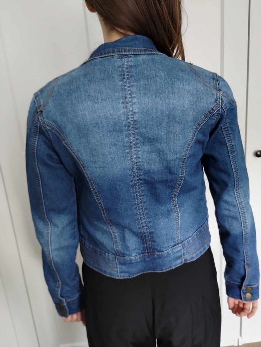 Kurtka jeansowa niebieska