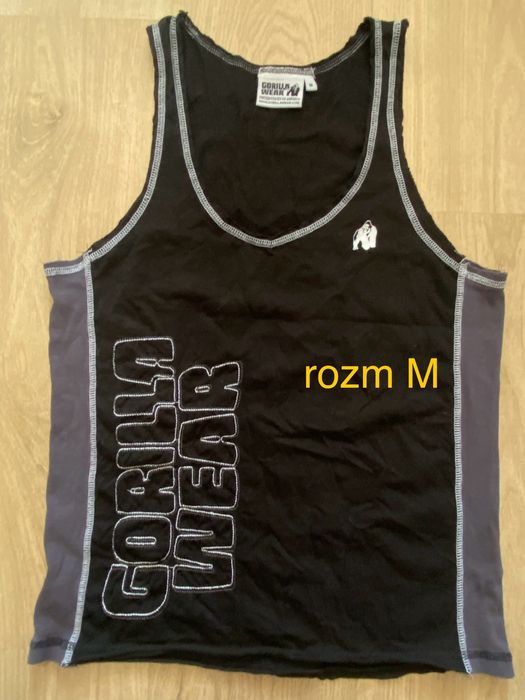 Gorilla wear M top  bluzka sportowa na ramiączkach lato sport