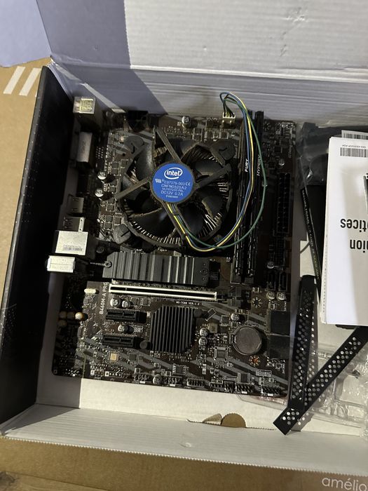 Комплект I3-10100F , MSI B460 A pro , 16 gb озу 2666