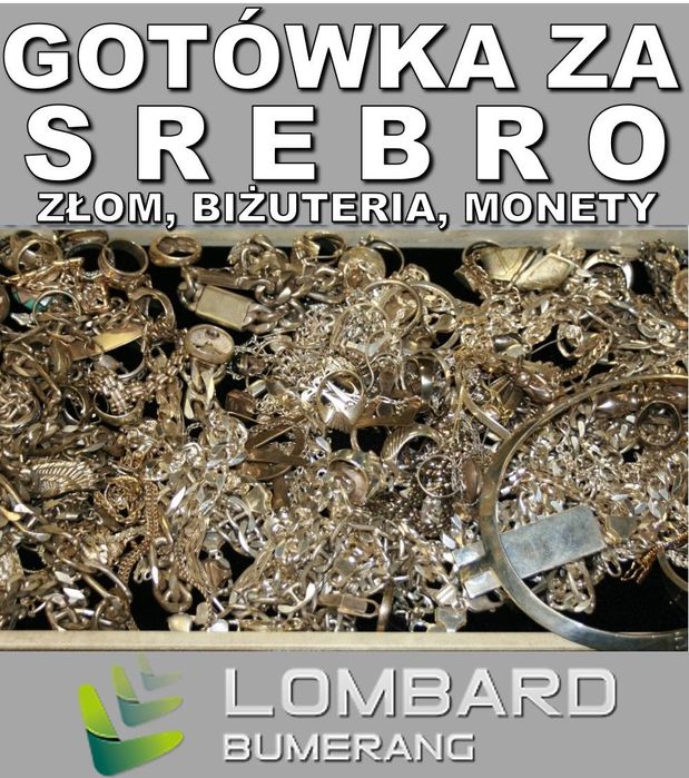 Skup srebra Warszawa biżuteria monety złom gotówka od ręki (2 miejsca)