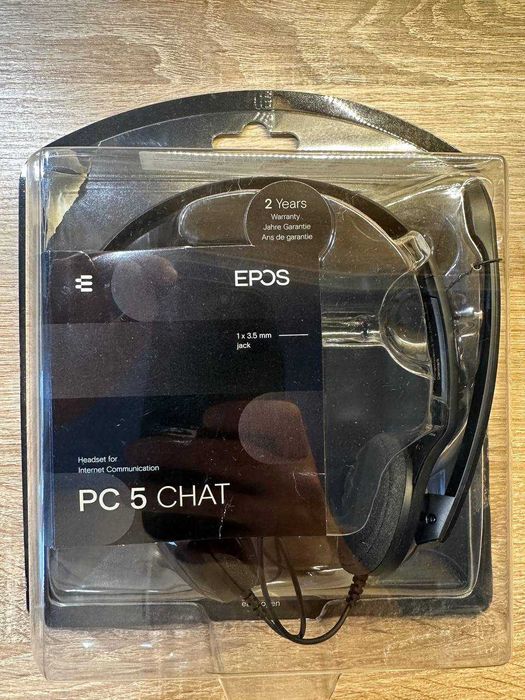 Навушники USB-гарнітура EPOS / Sennheiser PC 5 USB з мікрофоном
