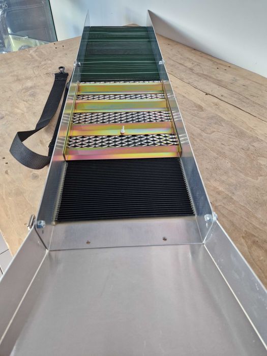 Calha caixa escoamento exclusa OURO SLUICE garimpo detector metais