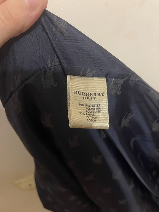 Оригинальная Burberry Куртка бомбер ветровка