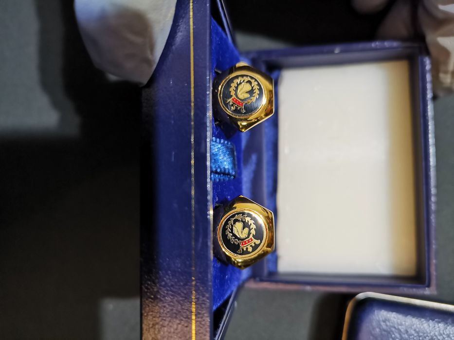 Botões de Punho Blue Classic