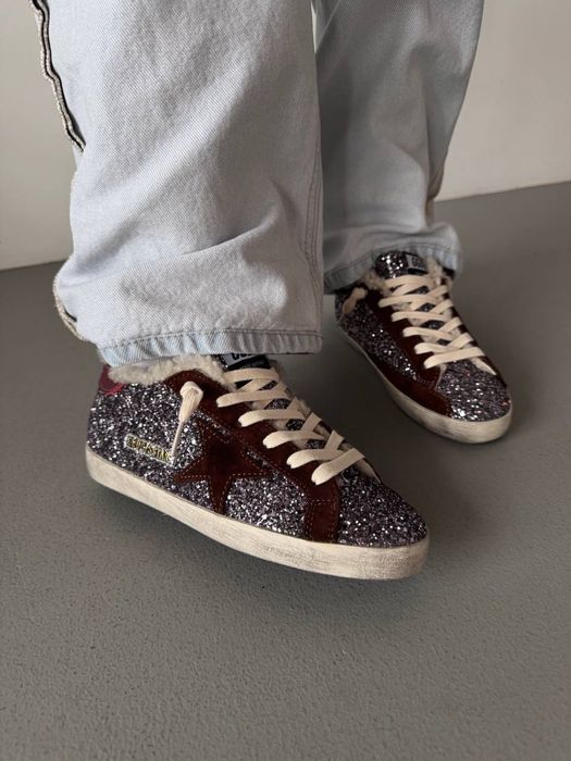 36-41 р кросівки GOLDEN GOOSE superstar fur