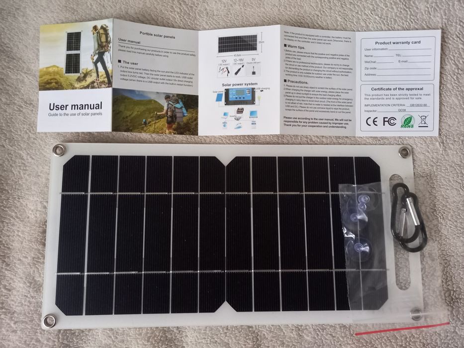 Солнечная панель 5В 35Вт