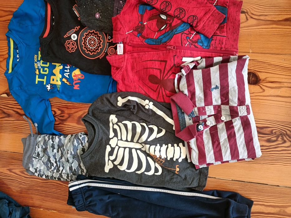 Paka ubrań chłopiec rozmiar 98 2-3 lata