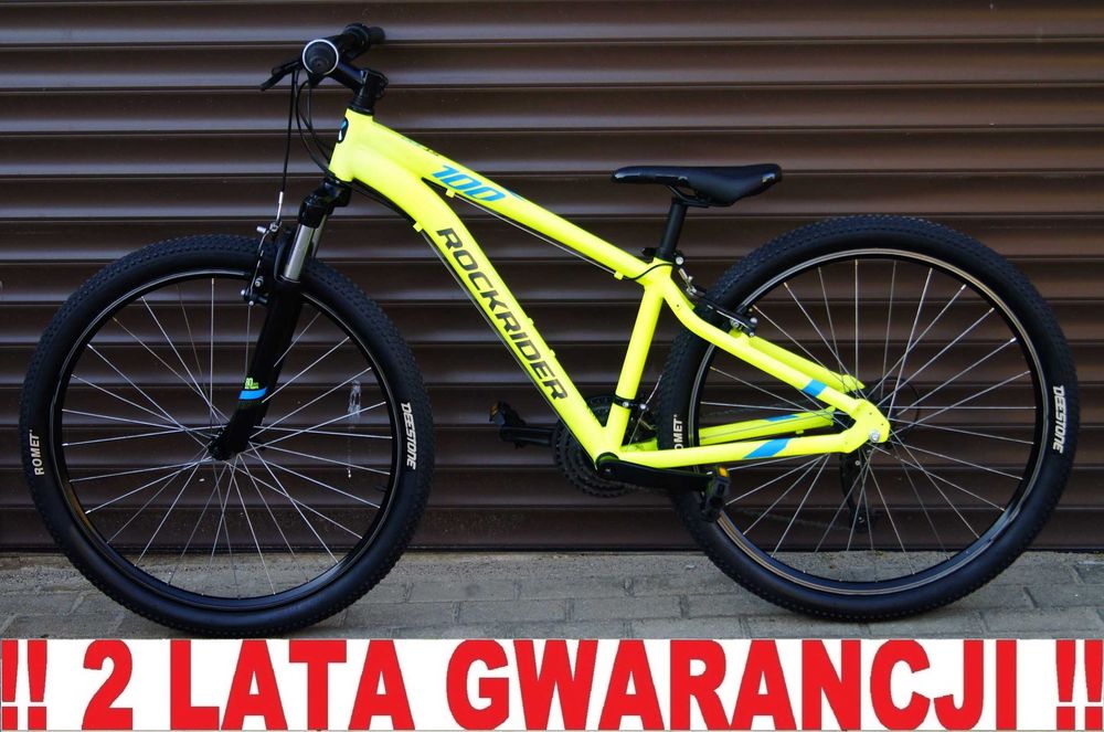 Rower górski ROCKRIDER ST100 27.5'. Duże koła !! NOWE opony.