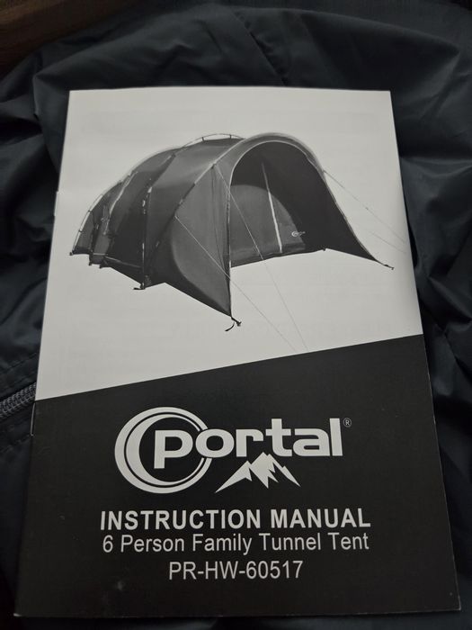 6 osobowy namiot firmy Portal