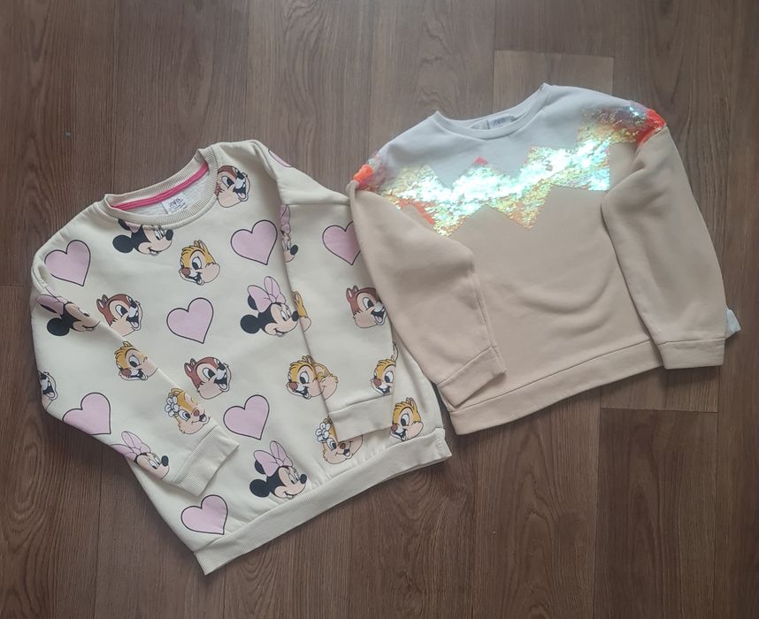 Кофти,свіншоти, худі zara  на дівчинку 122-128