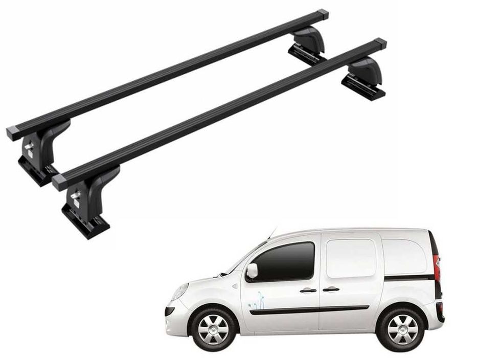 Bagażnik Dachowy Renault Kangoo 2008 do 2021 belki relingi poprzeczki