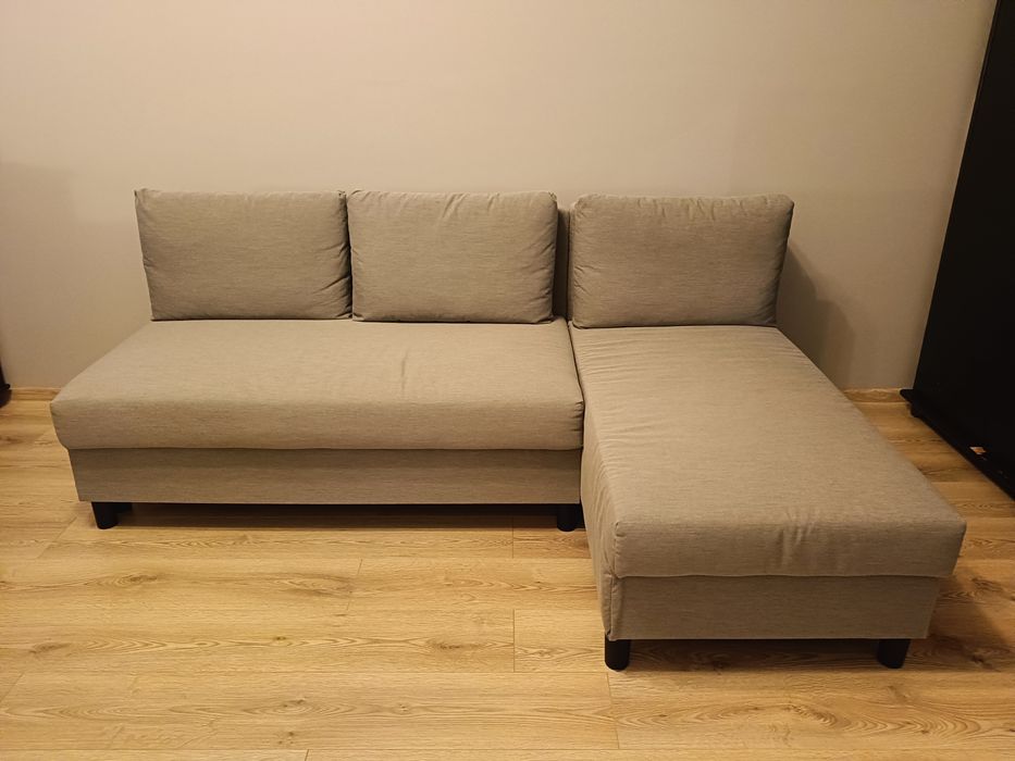 Sofa rozkładana IKEA szarobeżowa