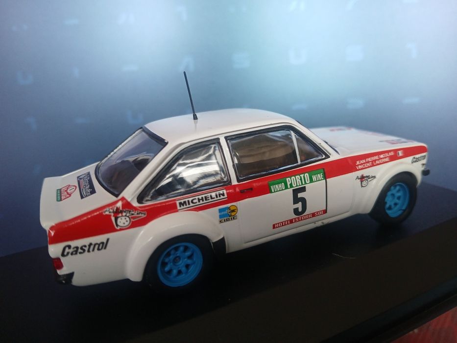 Miniatura 1:43 Ford Escort Rs Jean Pierre Nicolas Rally de Portugal