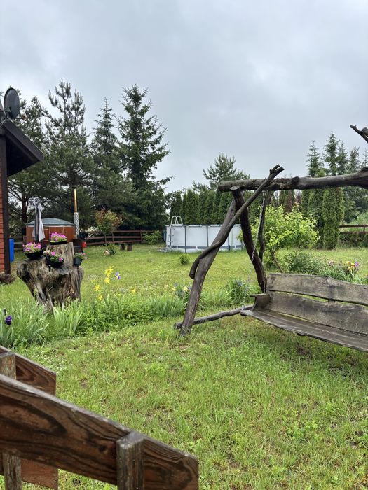 Domek letniskowy ogrzewany, Gorąca Balia jacuzzi "Sielsko i Anielsko"