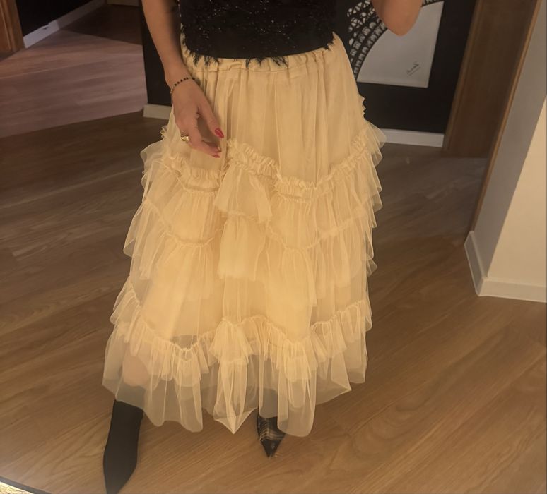 Spodnica midi jak ALLSAINTS LONDON  piekna!!