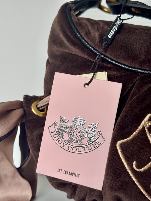 Czekoladowa torebka Juicy Couture Hobo Bag Nowa