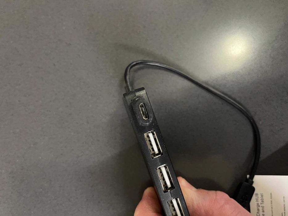 Micro USB HUB do telefonów tabletów