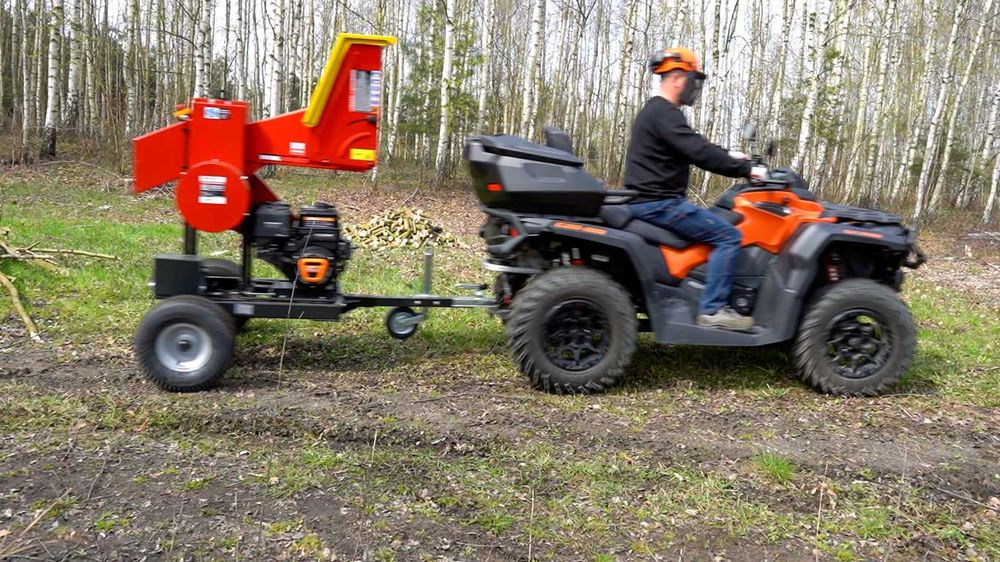 Rozdrabniacz spalinowy REMET RS-120 == rębak do gałęzi == NOWY
