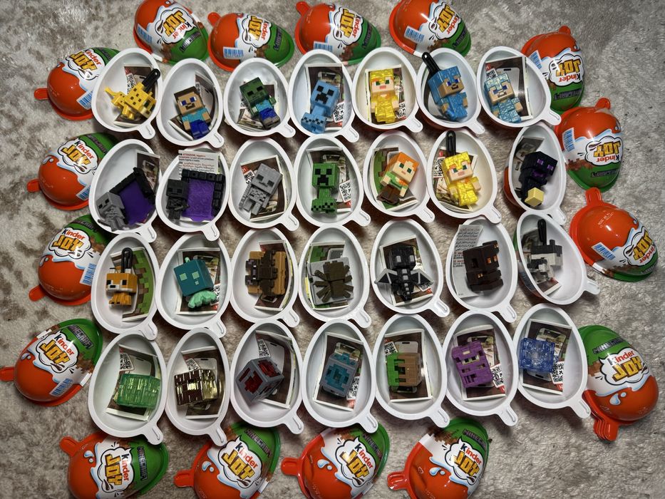 Продаж Майнкрафт,фігурки,іграшки Кіндер Джой. Kinder joy. Minecraft