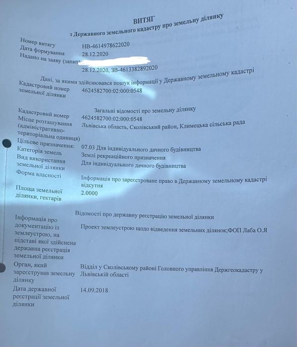 Продається земельна ділянка під забудову