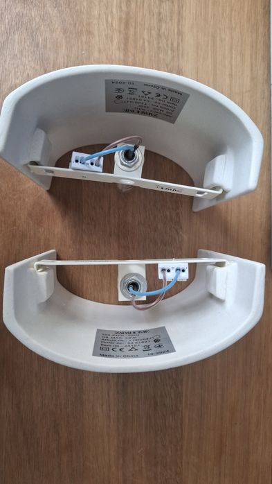 Apliques zara home - em grés beje.