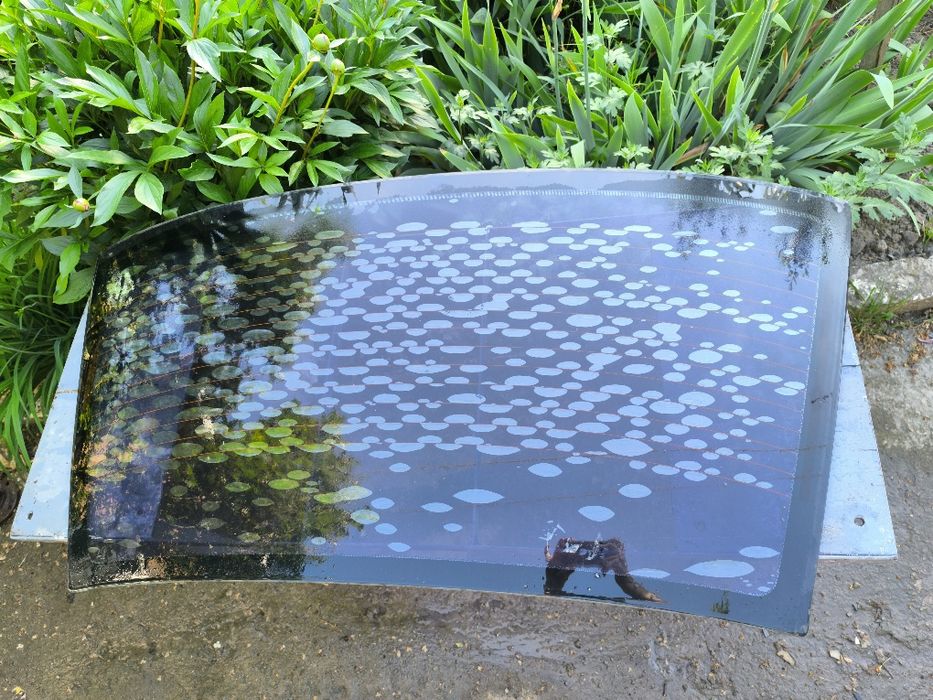 Заднє скло  Mitsubishi lancer 9, 2007