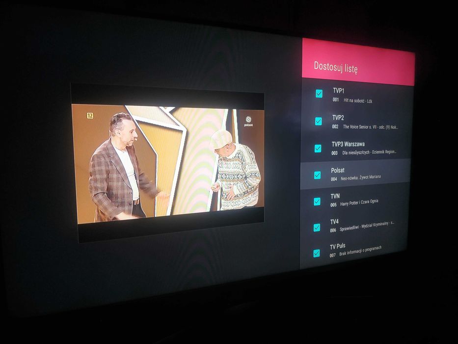 Smart box Tv Android WIFI Netflix YouTube Dvbt2 Hevc 2w1 Unikat.