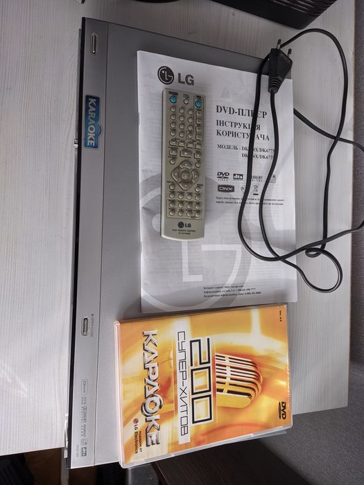 DVD-програвач LG KARAOKE