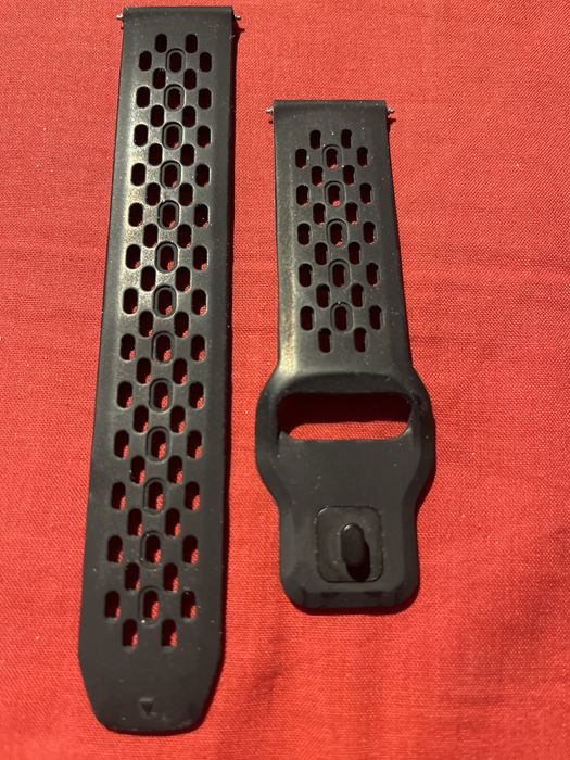 pasek silikonowy do zegarka 22 mm