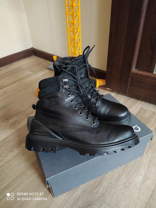 Ecco 37 ботинки жіночі зимові сапоги черевики чоботи взуття ессо