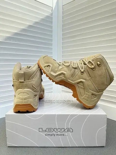 Трекинговые ботинки Lowa Zephyr GTX® MID TF, Coyote OP Военные берцы Gore-Tex Тактическая обувь