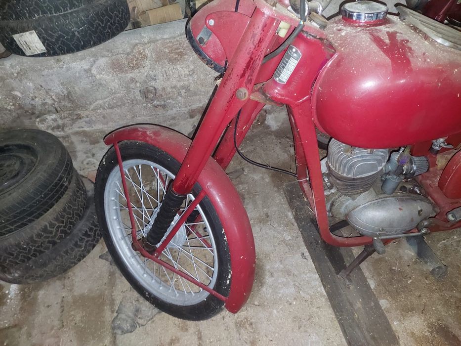 Motocykl zabytek WFM rok prod 1958