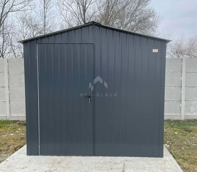 Schowek Domek Ogrodowy 2,5X2M Drzwi Okno Dach Dwuspadowy  Nb437