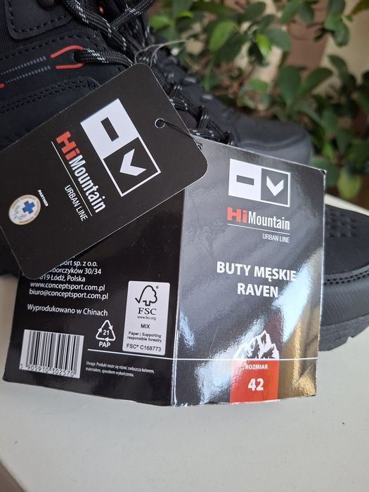 Buty męskie Raven r.42