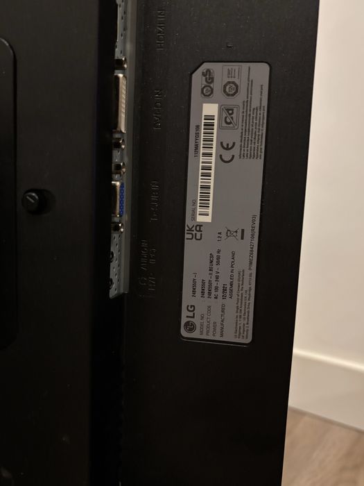 Monitor LG Full HD 24” (61cm)