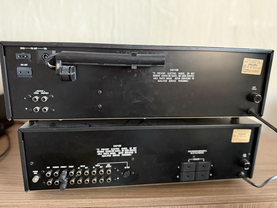 Philips 384 wzmacniacz plus tuner stereo 186