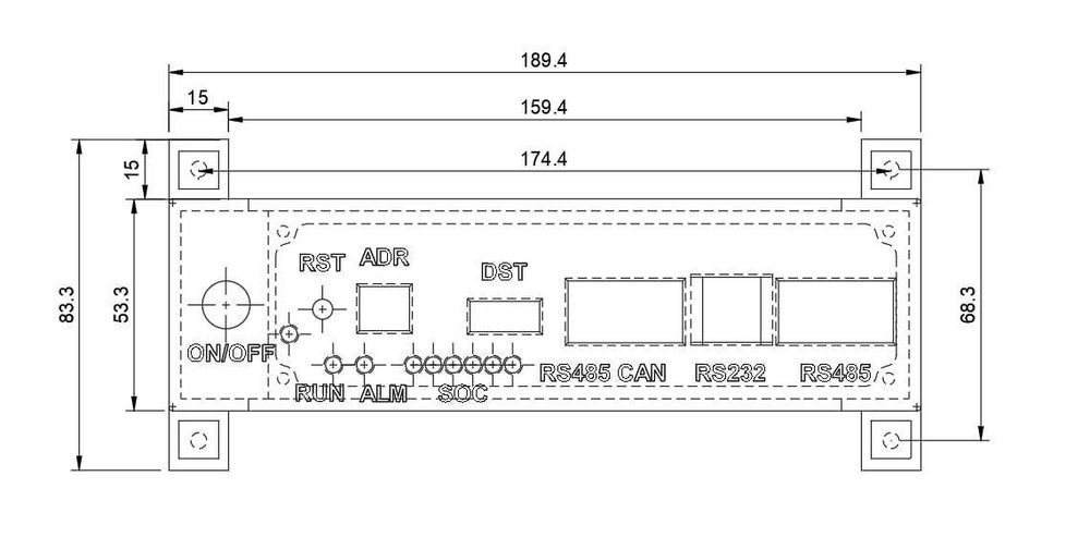Корпус для Jk BMS інтерфейсної плати