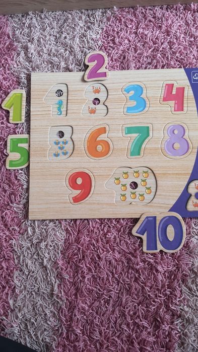 Puzzle cyferki duże