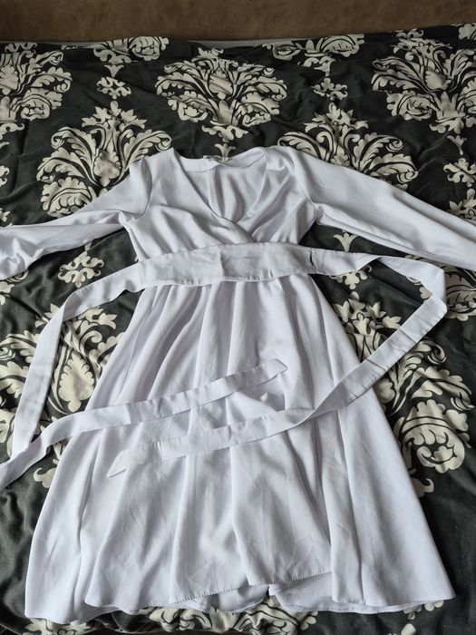 Біла сукня 46-48 розмір