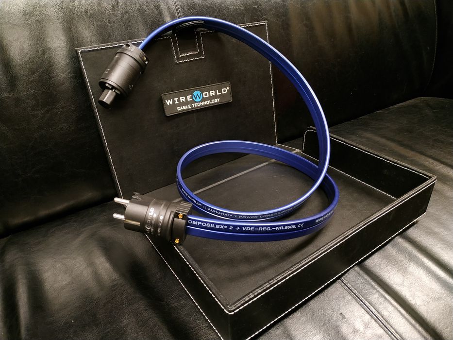 WireWorld Aurora silver kabel zasilający sklep Wrocław TransAudio HiFi