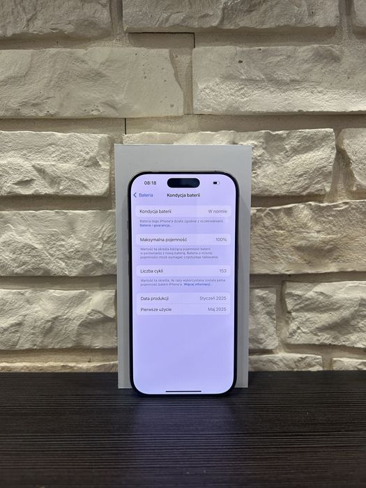iPhone 16 Pro 128GB 100% Bateria