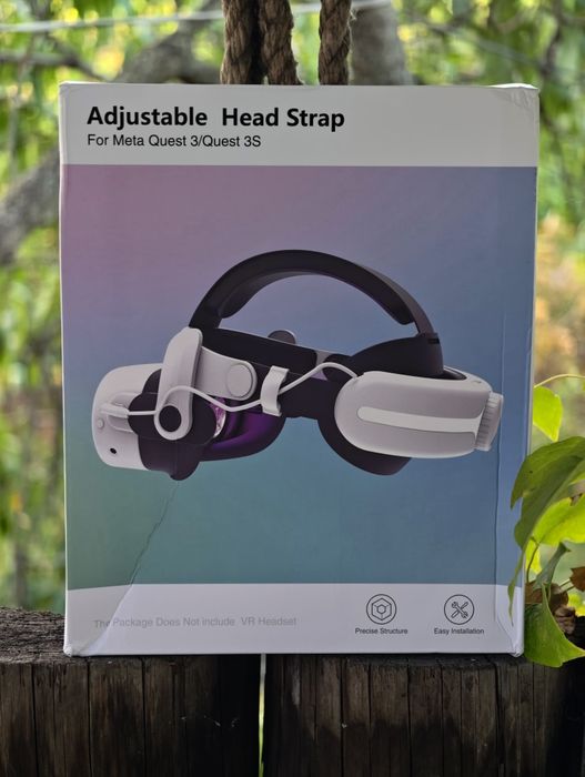 Регулируемое крепление Adjustable Head Strap для VR-очков Meta Quest 3 / Quest 3S (Без АКБ)