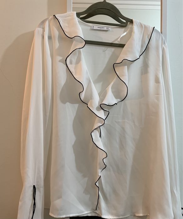 Blusa branca - Mango